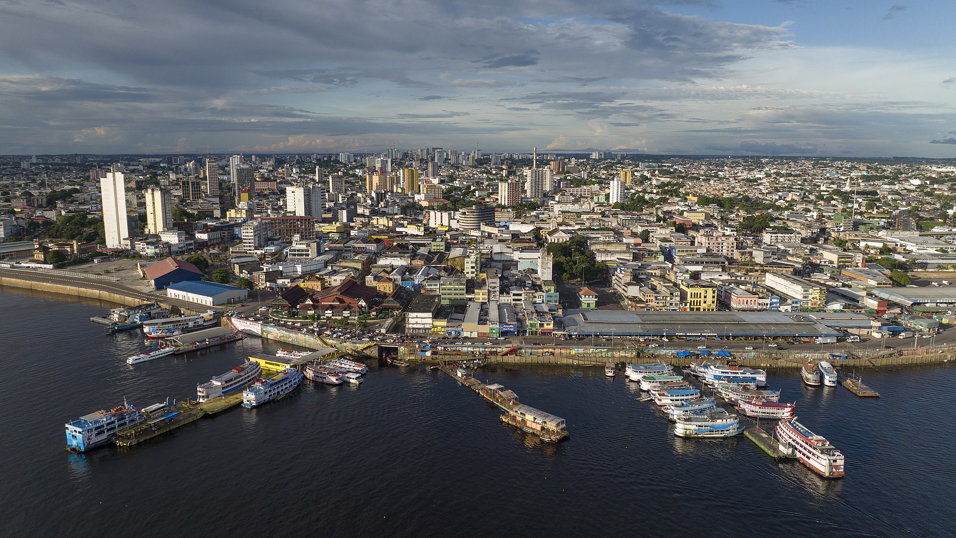 Vista aérea de Manaus